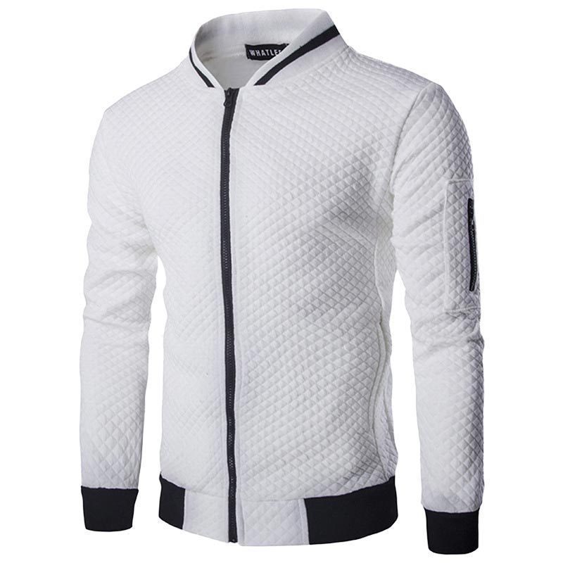 Xadrez moletom masculino cardigan esportes masculinos casual moletom moda jaqueta com zíper camisa